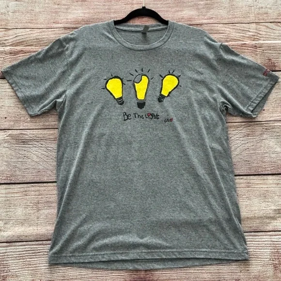 Candidly Kind • Grace’s OG ‘Be The Light’ Tee - Women’s Size L - Picture 7 of 12